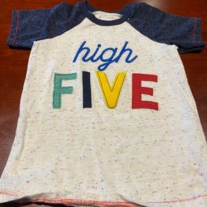 Mud Pie high Five shirt